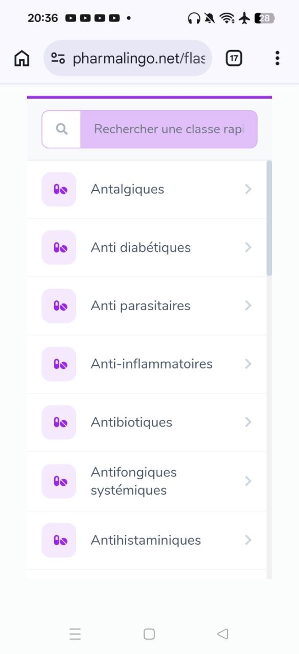 Catégories Flashcards